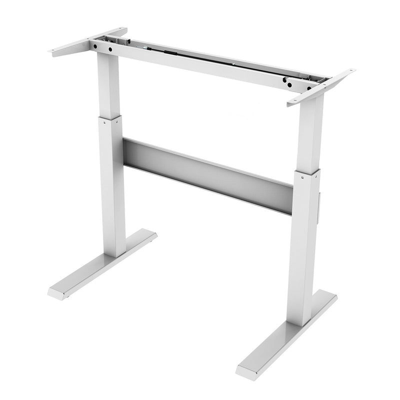 NOVA Vector ECO Gas-Lift Height Adjustable Sit Stand / Standing Desk, WHITE - FRAME ONLY