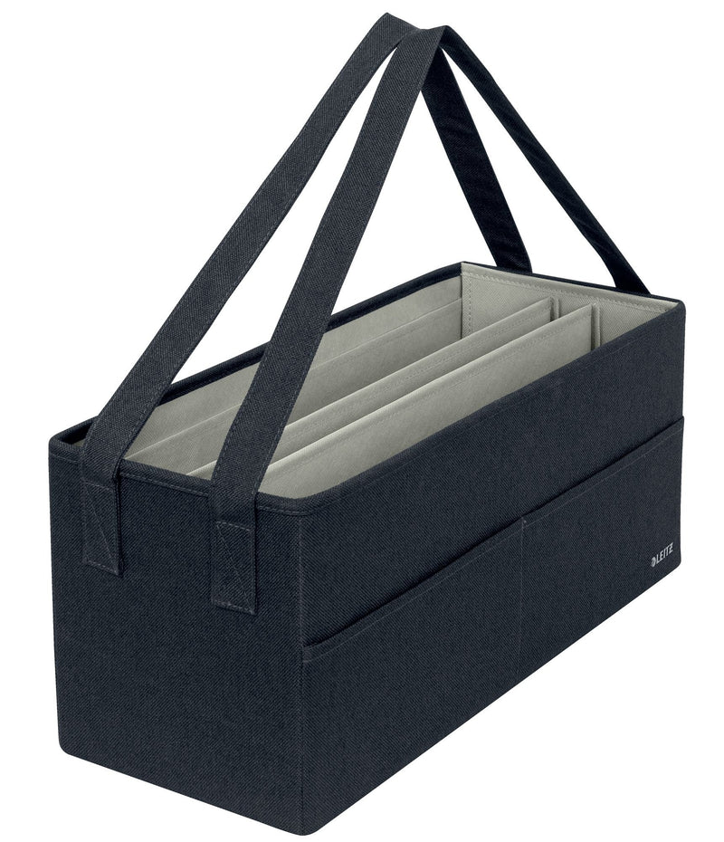 Leitz Fabric Hot Desking Work Bag, Velvet Grey