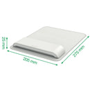 Leitz Ergo Mouse Pad with Adjustable Wrist Rest, Two Height Settings, Light Grey/White Computer Mouse Mat, 65170085