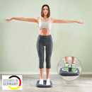 Leitz Ergo Active Wobble Cushion, Ergonomic Seat Cushion for Office Chair, Square Seat Pad for Improved Ergonomics, Dark Grey, 65390089