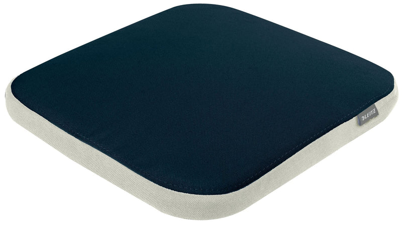 Leitz Ergo Active Wobble Cushion, Ergonomic Seat Cushion, Seat Pad for Improved Ergonomics, Seat Cushion for Office Chair Velvet Grey Cover, 65400089