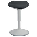 Leitz Ergo Active Sitting Stool with Comfort Seat, Light Grey