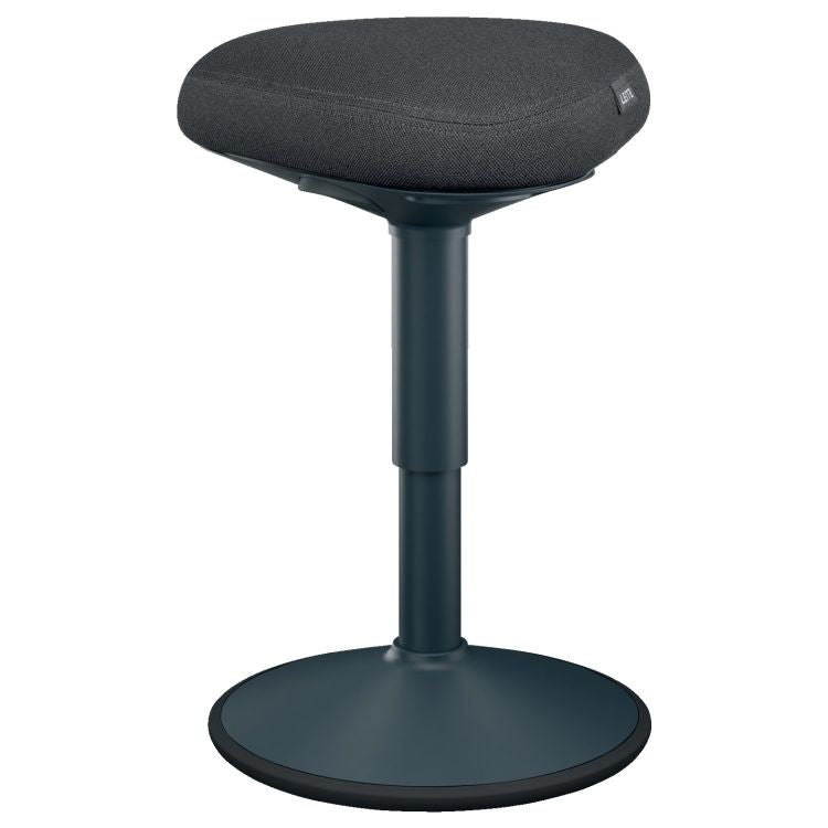 Leitz Ergo Active Sitting Stool with Comfort Seat, Dark Grey