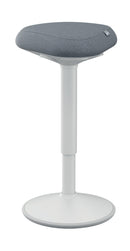 Leitz Ergo Active Standing Stool with Comfort Seat, Light Grey