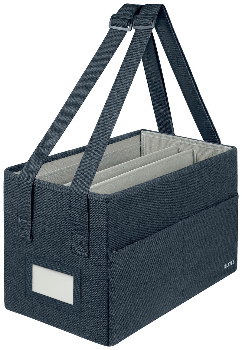 Leitz Fabric Compact Hot Desking Work Bag Velvet Grey