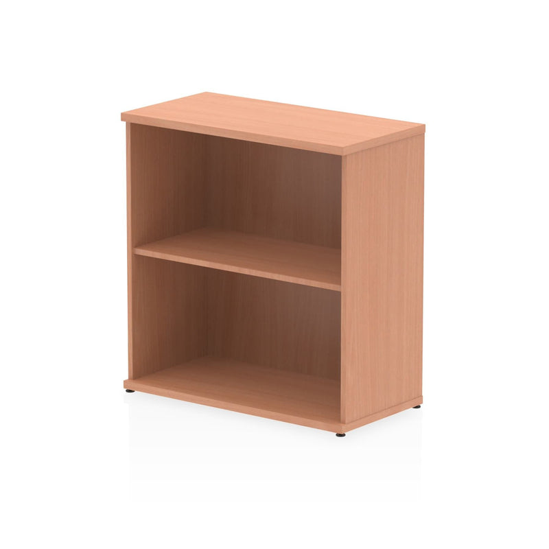 EQUINOX Low Bookcase, 800mm, BEECH