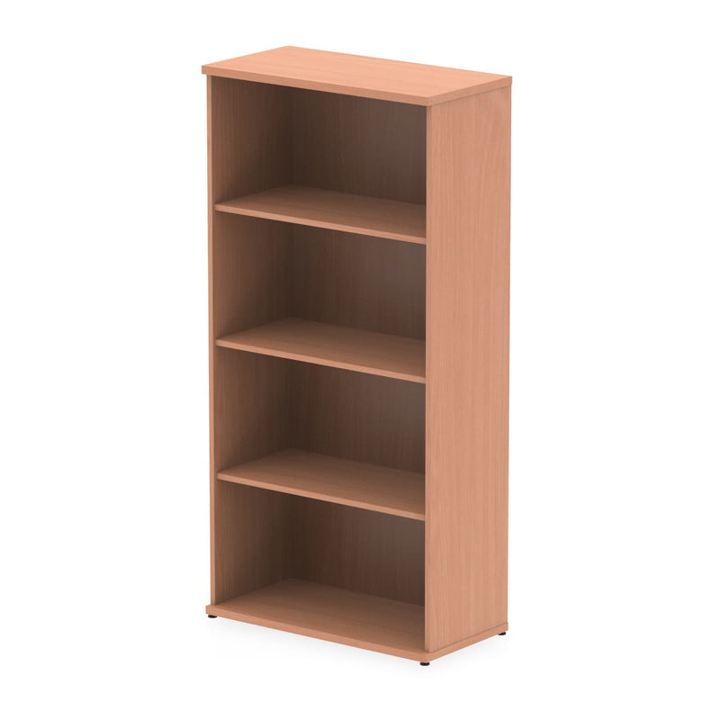 EQUINOX Tall Bookcase, 1600mm, BEECH