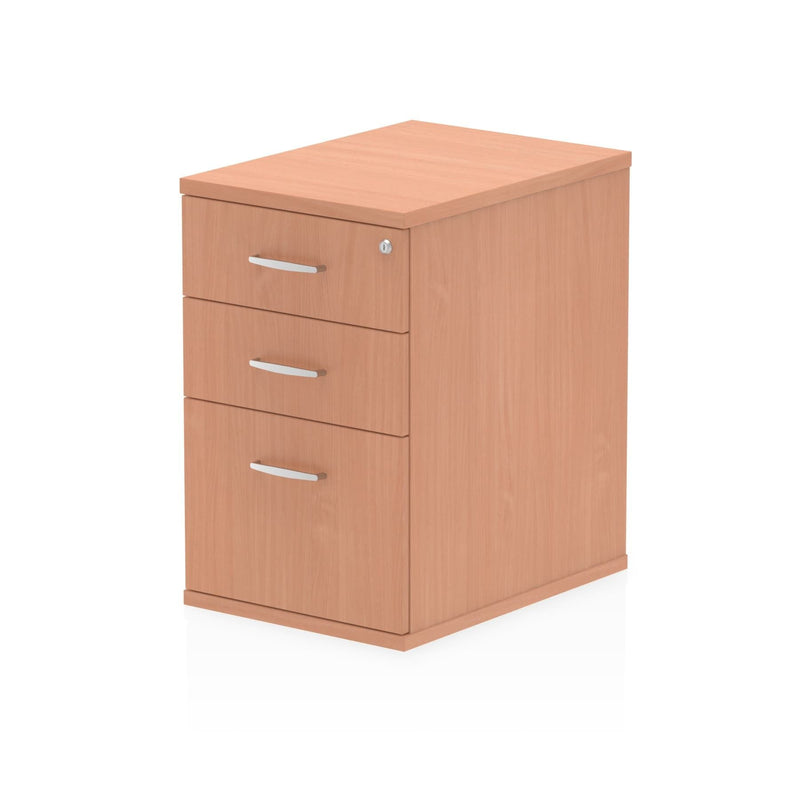 EQUINOX Desk Pedestal, Depth 600mm, BEECH