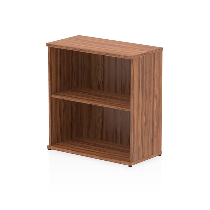 EQUINOX Low Bookcase, 800mm, WALNUT