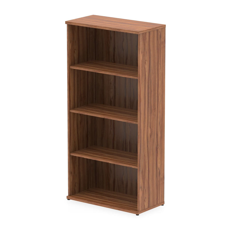 EQUINOX Low Bookcase, 1600mm, WALNUT