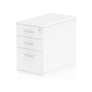 EQUINOX Desk Pedestal, Depth 800mm, WHITE