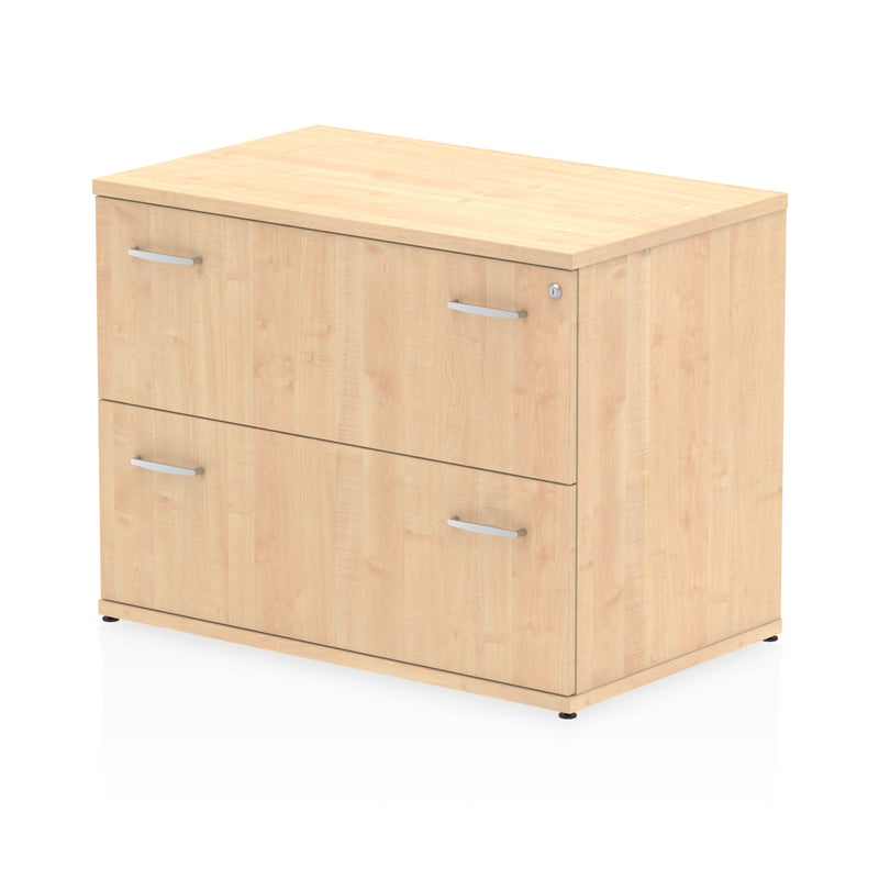 EQUINOX 2-Drawer Wooden Side-Filing Cabinet, MAPLE