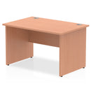 EQUINOX Panel End Rectangular Desk, 1600mm, BEECH