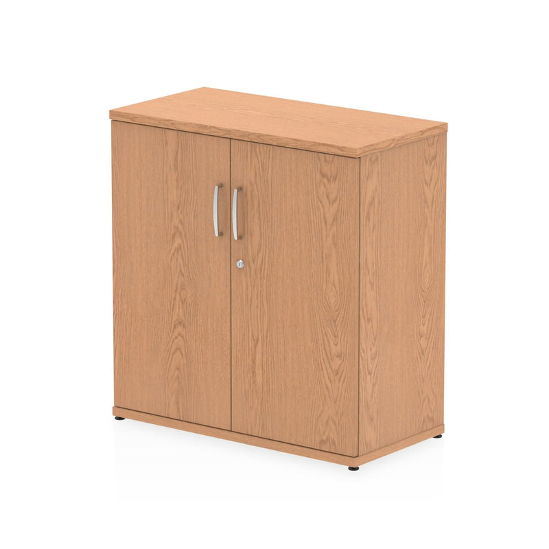 EQUINOX 2-Door Cupboard, Low, Height - 800mm, OAK