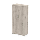 EQUINOX 2-Door Cupboard, Tall, 1600mm, GREY OAK
