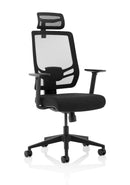 Ergo Twist High Back Ergonomic Mesh Task Operator Office Chair - Black
