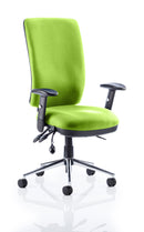 Chiro High Back Ergonomic Task Operator Office Chair - Green