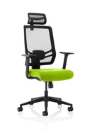 Ergo Twist High Back Ergonomic Mesh Task Operator Office Chair - Green