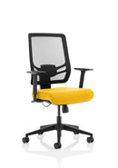 Ergo Twist High Back Ergonomic Mesh Task Operator Office Chair - Yellow