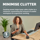 Fellowes Ampra™ Power Cube - Black