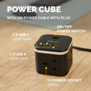 Fellowes Ampra™ Power Cube - Black