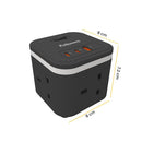 Fellowes Ampra™ Power Cube - Black