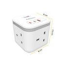 Fellowes Ampra™ Power Cube - White