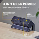 Fellowes Ampra™ Power Desk 1 - Black