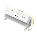 Fellowes Ampra™ Power Desk 2 - White