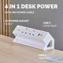 Fellowes Ampra™ Power Desk 2 - White