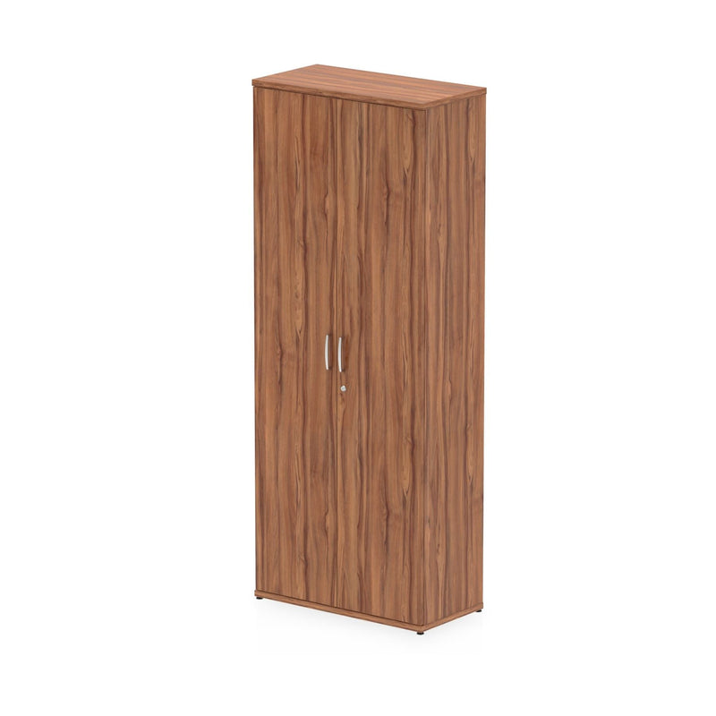 EQUINOX 2-Door Cupboard, Tall, 2000mm, WALNUT