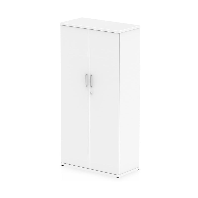 EQUINOX 2-Door Cupboard, Tall, 1600mm, WHITE