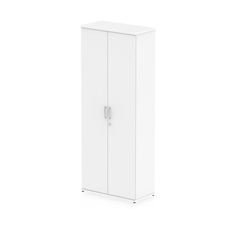 EQUINOX 2-Door Cupboard, Tall, 2000mm, WHITE