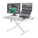 Leitz Ergo Cosy Standing Desk Converter with Sliding Tray