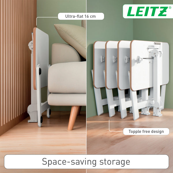 Leitz Ergo Small Folding Sit-Stand Desk / Standing Desk