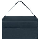 Leitz Fabric Hot Desking Work Bag with Lid, Velvet Grey