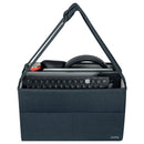 Leitz Fabric Hot Desking Work Bag with Lid, Velvet Grey