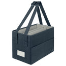 Leitz Fabric Compact Hot Desking Work Bag with Lid, Velvet Grey