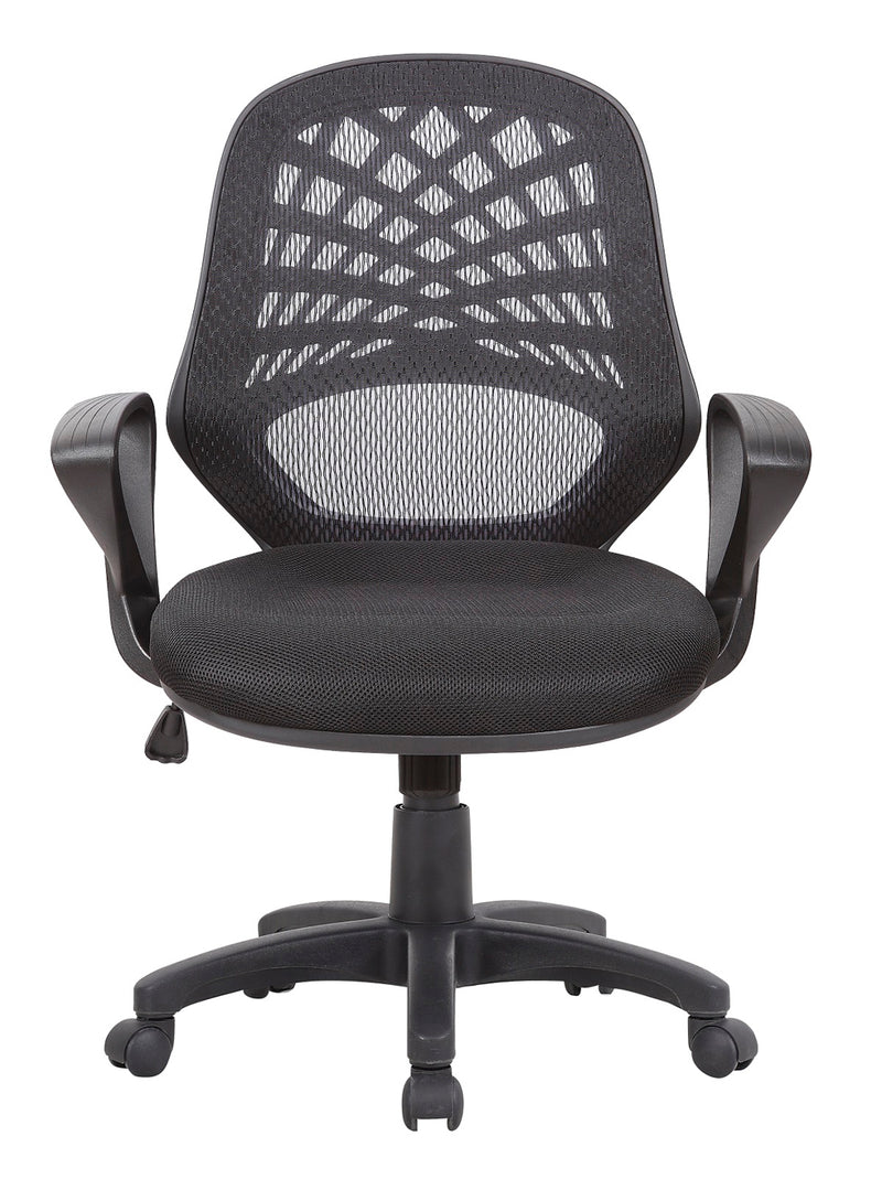 AVANSYS Lattice Mesh Back Operator Chair - Black