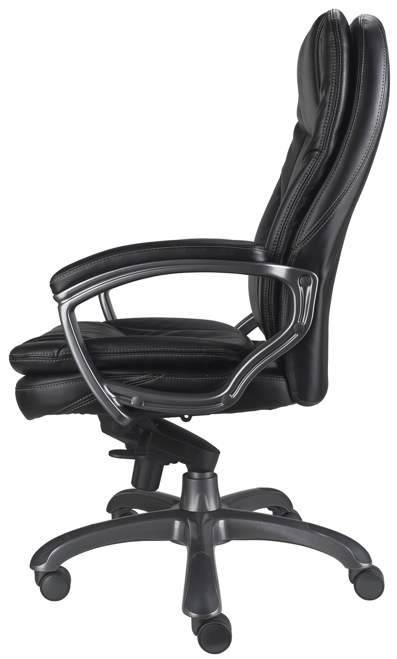 AVANSYS Kiev Leather Executive Chair - Black