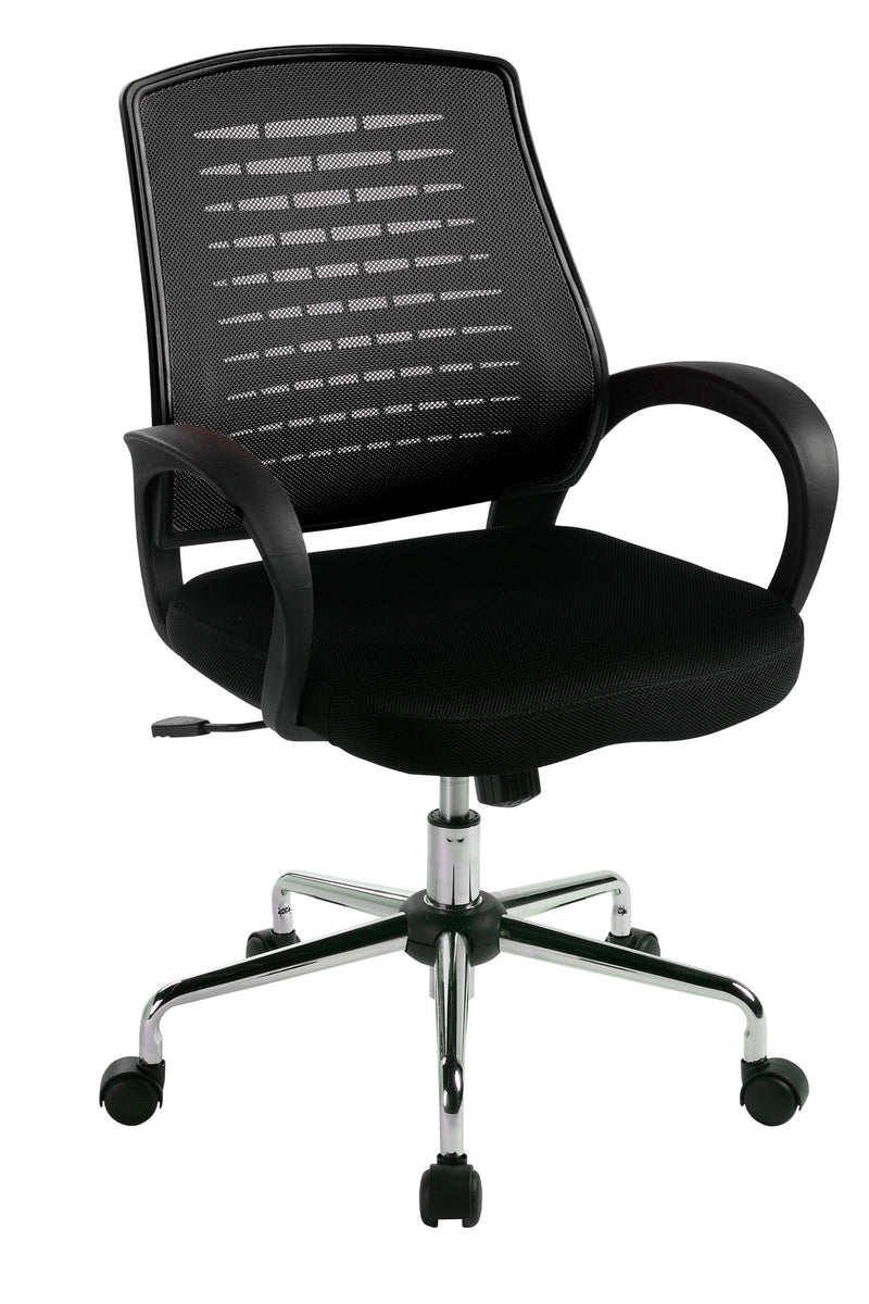 AVANSYS Carousel Mesh Back Operator Chair - Black