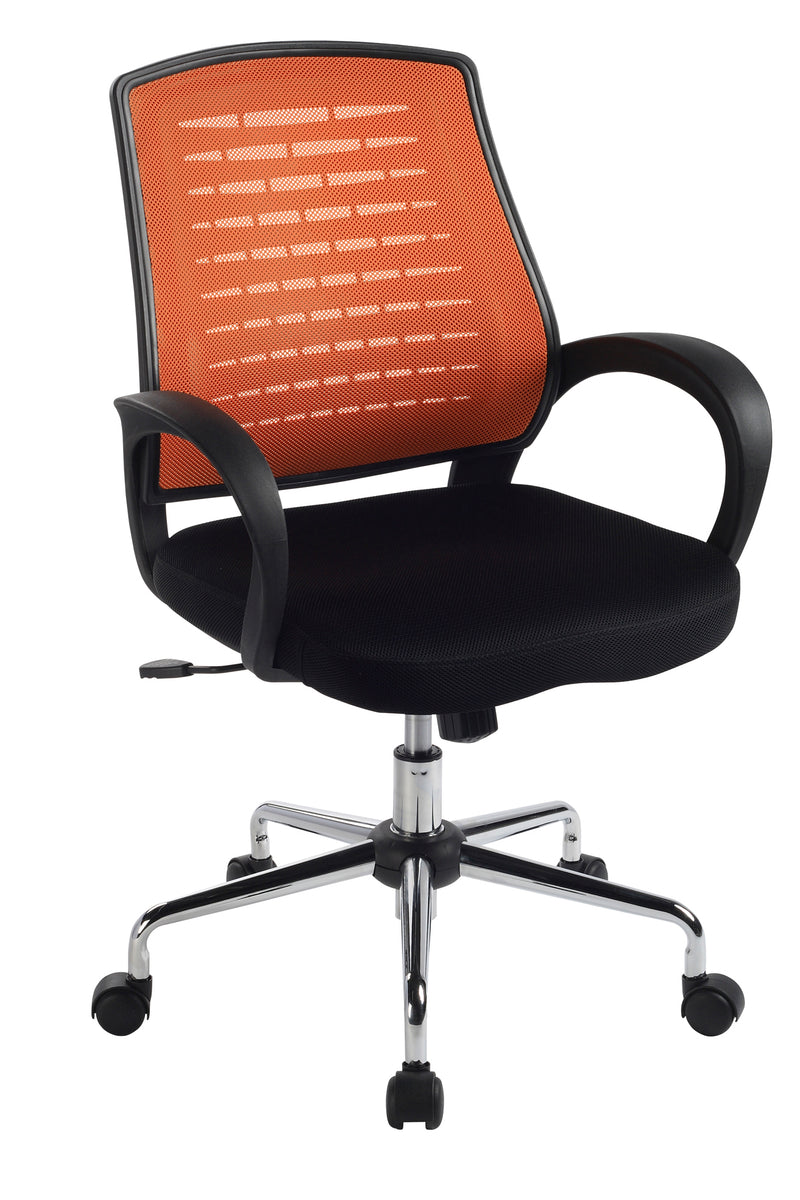 AVANSYS Carousel Mesh Back Operator Chair - Orange