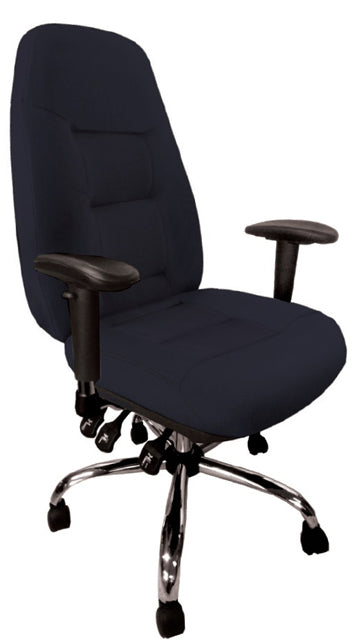 AVANSYS Babylon 24 Hour Operator Chair Fabric - Black