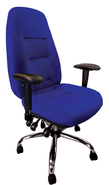 AVANSYS Babylon 24 Hour Operator Chair Fabric - Blue