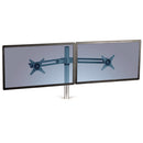 Fellowes Lotus Sit Stand Workstation Dual Monitor Arm Kit