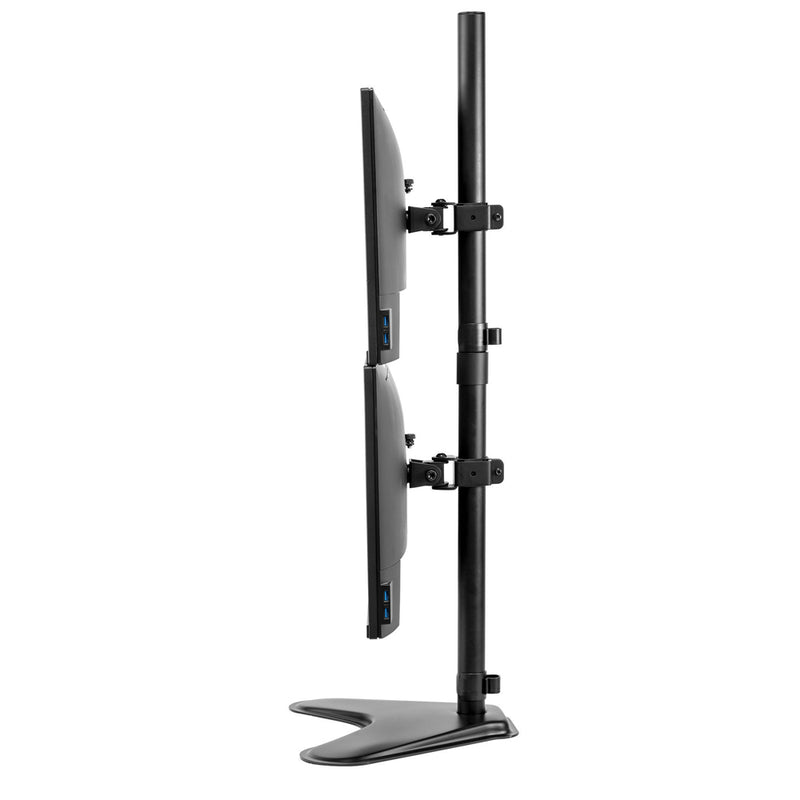Fellowes Professional Series Freestanding Dual Stacking Vertical Monitor Arm