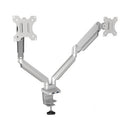Fellowes Platinum Series Dual Horizontal Monitor Arm - Silver