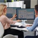 Fellowes Eppa Dual Monitor Arm Kit - White