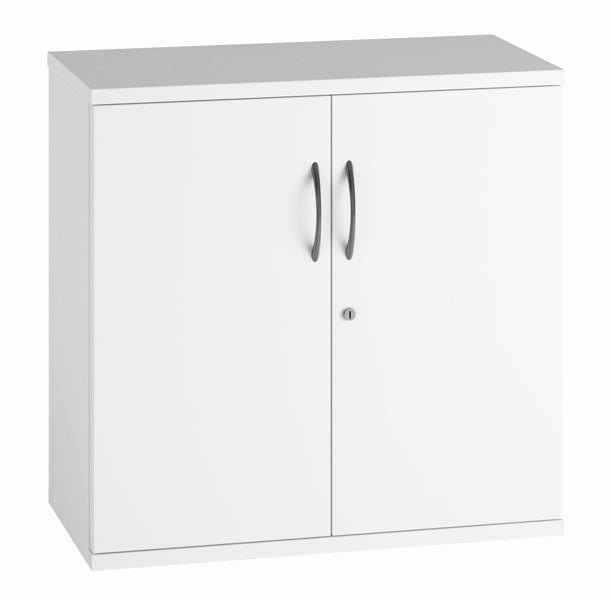 IKONIK 2-Door Cupboard, Low, WHITE