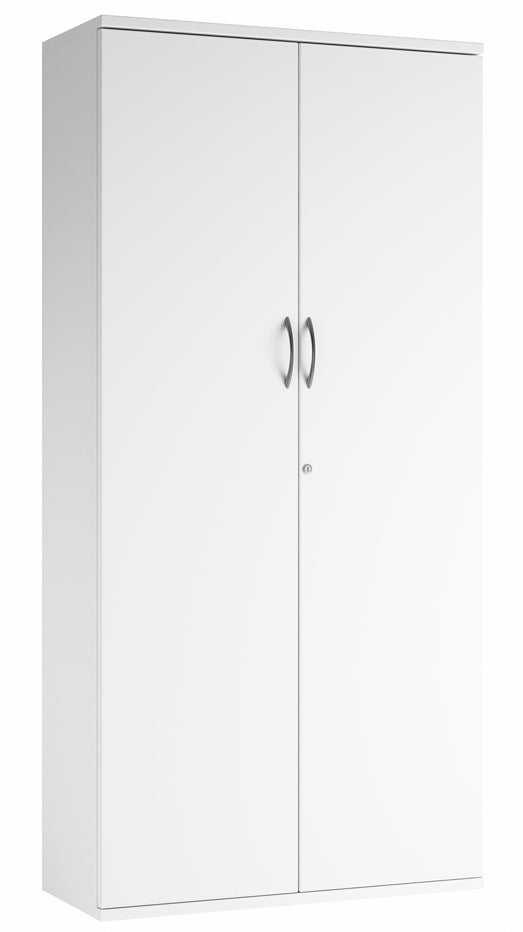 IKONIK 2-Door Cupboard, Tall, 2000mm, WHITE